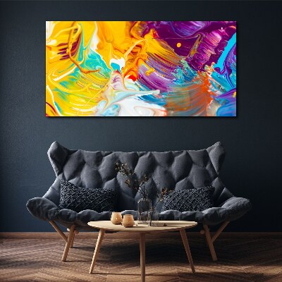 Obraz Canvas Dynamická explózia farieb