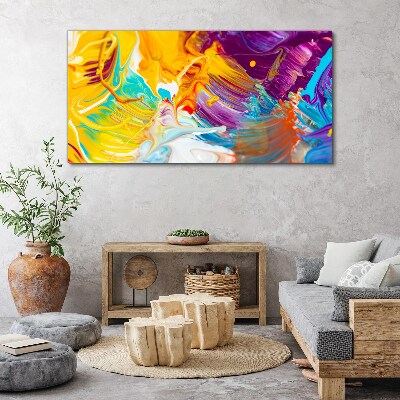 Obraz Canvas Dynamická explózia farieb