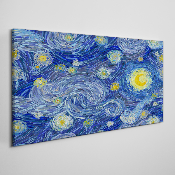 Obraz canvas Hviezdna noc