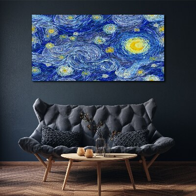 Obraz canvas Hviezdna noc