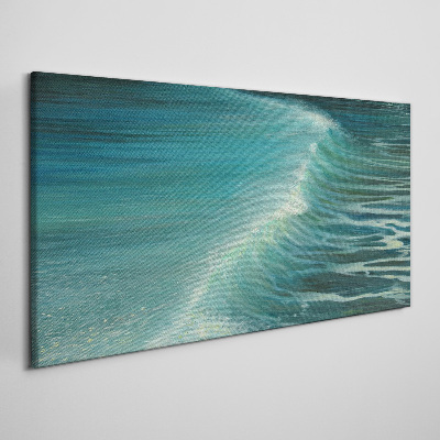 Obraz canvas Pokojné vlny oceánu