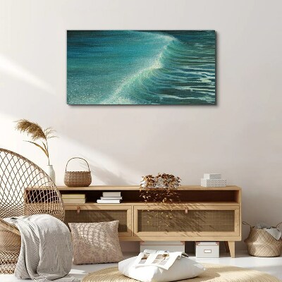 Obraz canvas Pokojné vlny oceánu