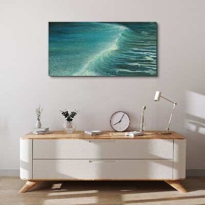 Obraz canvas Pokojné vlny oceánu