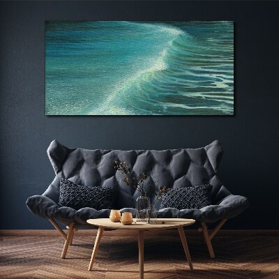 Obraz canvas Pokojné vlny oceánu
