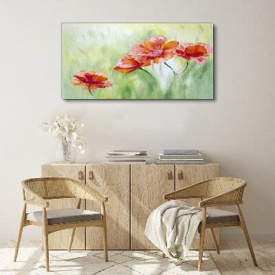 Obraz canvas Kvety v pastelových odtieňoch