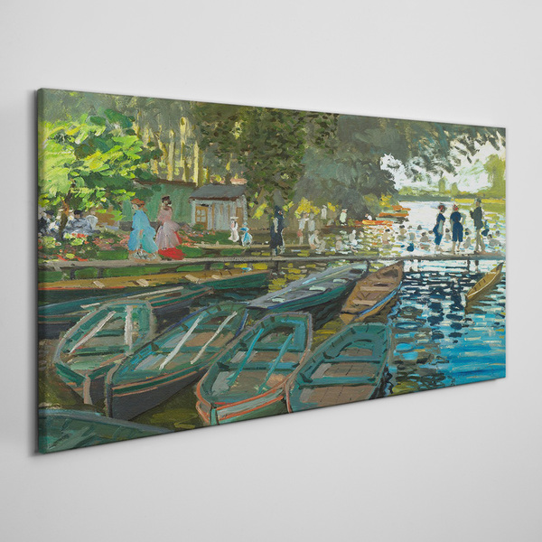 Obraz Canvas La Grenouillere Monet