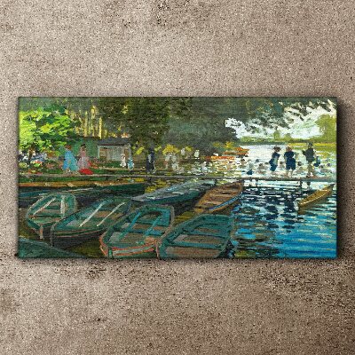 Obraz Canvas La Grenouillere Monet