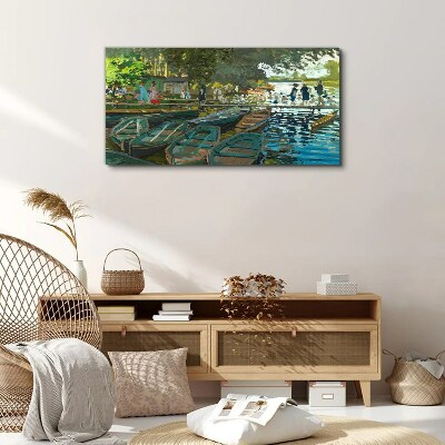 Obraz Canvas La Grenouillere Monet