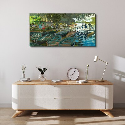 Obraz Canvas La Grenouillere Monet