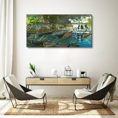 Obraz Canvas La Grenouillere Monet