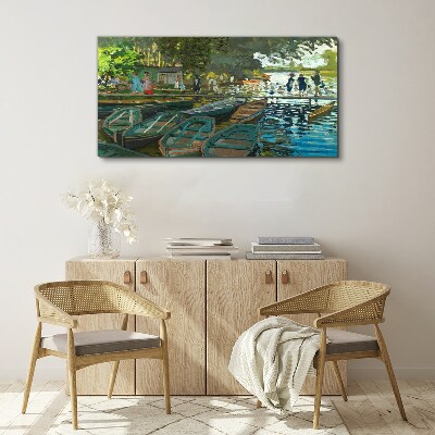 Obraz Canvas La Grenouillere Monet