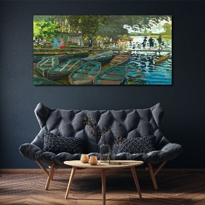 Obraz Canvas La Grenouillere Monet