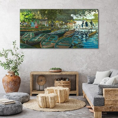 Obraz Canvas La Grenouillere Monet