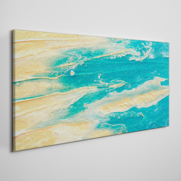Obraz Canvas Vlny oceánu na piesku