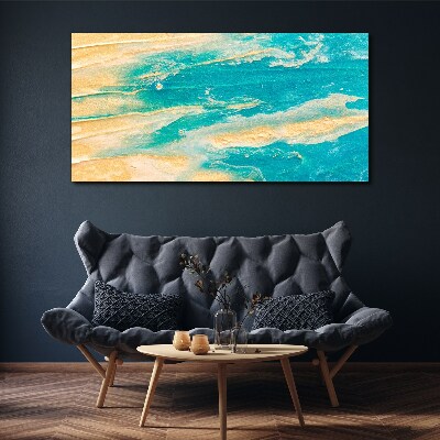 Obraz Canvas Vlny oceánu na piesku