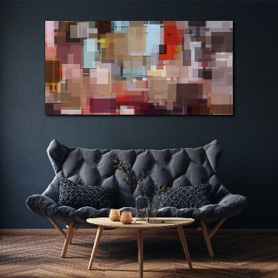 Obraz Canvas Abstraktná mozaika farieb
