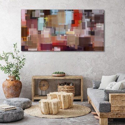 Obraz Canvas Abstraktná mozaika farieb