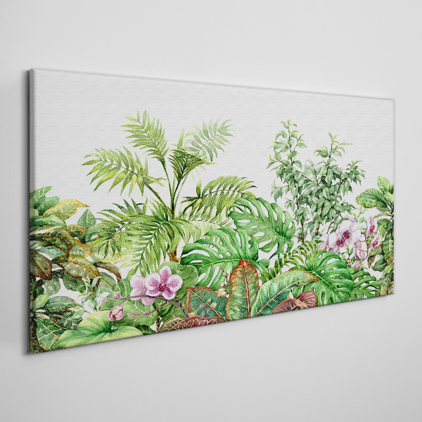 Obraz canvas Tropická oáza zelene