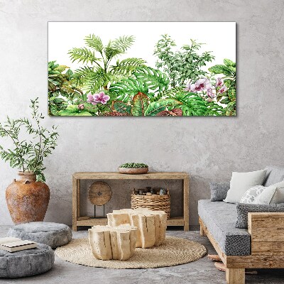 Obraz canvas Tropická oáza zelene