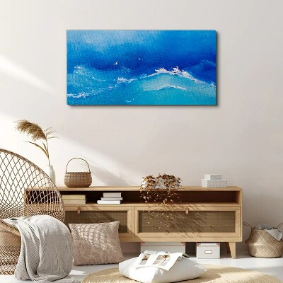 Obraz canvas Pokojné vlny oceánu
