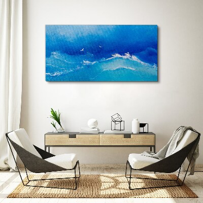 Obraz canvas Pokojné vlny oceánu