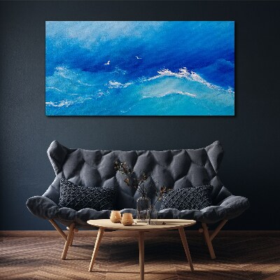 Obraz canvas Pokojné vlny oceánu