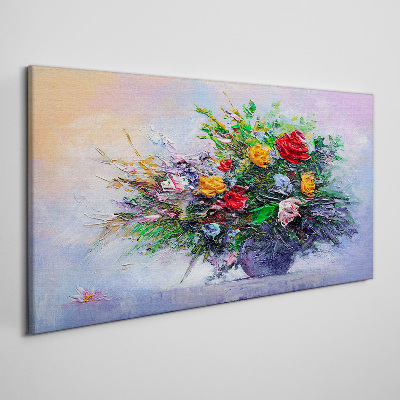 Obraz Canvas Jarná kytica kvetov
