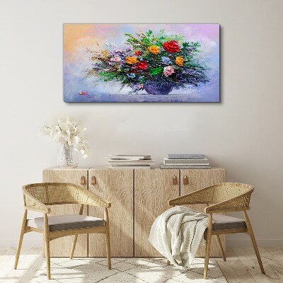 Obraz Canvas Jarná kytica kvetov