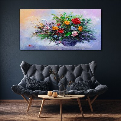 Obraz Canvas Jarná kytica kvetov