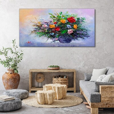 Obraz Canvas Jarná kytica kvetov