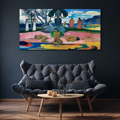 Obraz Canvas Boží deň Paul Gauguin
