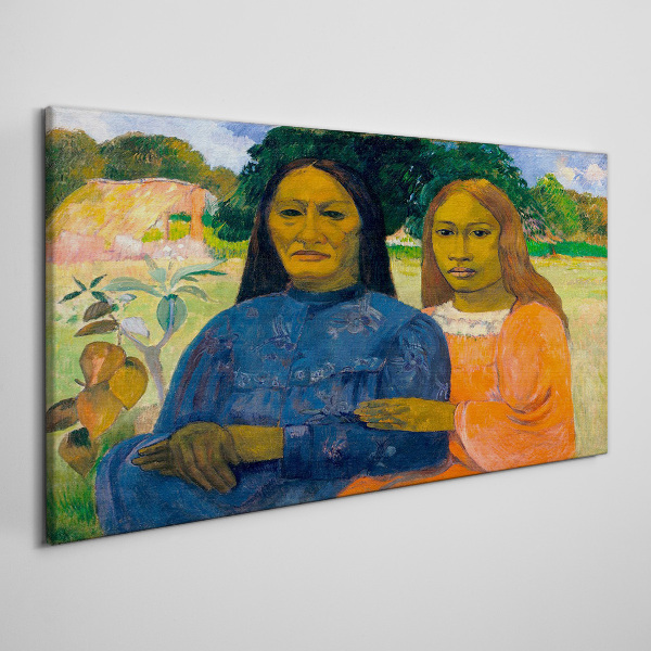 Obraz Canvas Matka a dcéra v prírode
