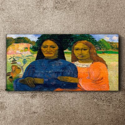 Obraz Canvas Matka a dcéra v prírode