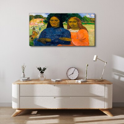 Obraz Canvas Matka a dcéra v prírode