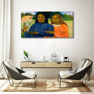 Obraz Canvas Matka a dcéra v prírode