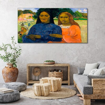 Obraz Canvas Matka a dcéra v prírode