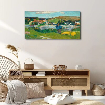 Obraz Canvas swineherd Gauguin