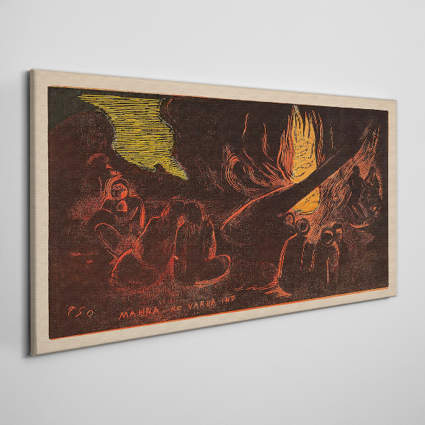 Obraz Canvas Mahana no varuje Ino Gauguin