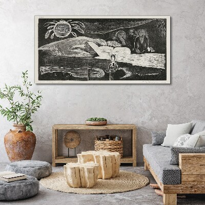 Obraz Canvas Te Po - Ralph Hotere