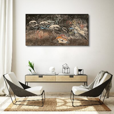 Obraz Canvas Rieka života a transformácie