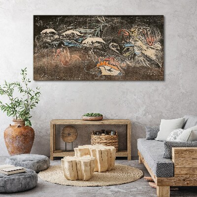 Obraz Canvas Rieka života a transformácie