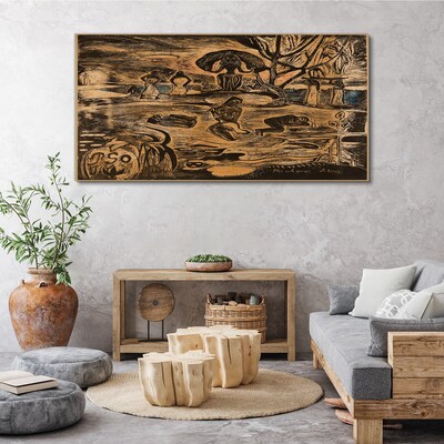 Obraz Canvas Letné popoludnie pri jazere