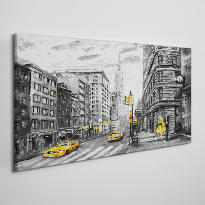 Obraz Canvas New York Pastel