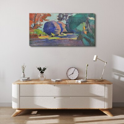Obraz Canvas Luxemburské záhrady Henri Matisse