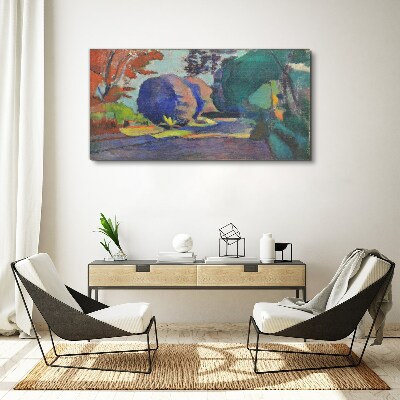 Obraz Canvas Luxemburské záhrady Henri Matisse