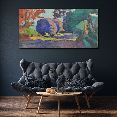Obraz Canvas Luxemburské záhrady Henri Matisse