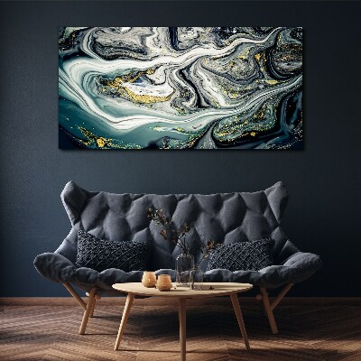 Obraz canvas Zlaté žily v morských hlbinách