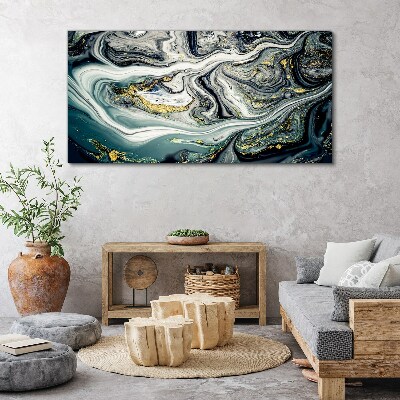 Obraz canvas Zlaté žily v morských hlbinách