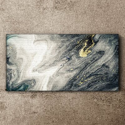 Obraz canvas Zlaté pruhy v morských hlbinách