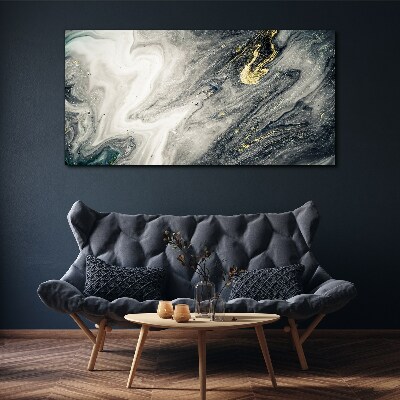 Obraz canvas Zlaté pruhy v morských hlbinách